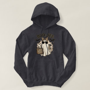 Boo-Jee Luipaard Geest Halloween Hoodie