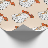 Boo-Jee Schattigee Halloween Ghost Met 40oz Tumble Cadeaupapier (Hoek)
