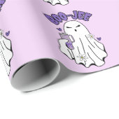 Boo-Jee Schattigee Halloween Ghost met 40oz Tumble Cadeaupapier (Rol Hoek)