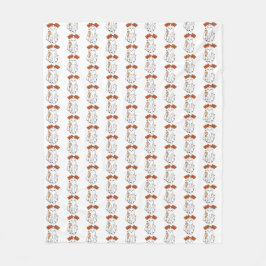 Boo-Jee Schattigee Halloween Ghost Met 40oz Tumble Fleece Deken