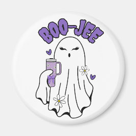 Boo-Jee Schattigee Halloween Ghost met 40oz Tumble Magneet