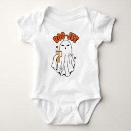 Boo-Jee Schattigee Halloween Ghost Met 40oz Tumble Romper