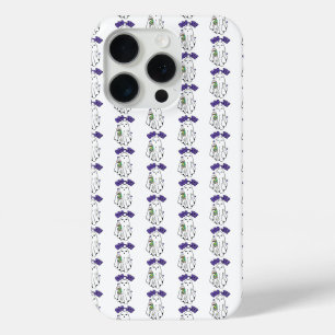 Boo-Jee Schattigee Halloween Ghost met ijskoffie iPhone 15 Pro Case