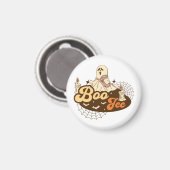 Boo-Jee spook Halloween grappig Magneet (Voorkant / Achterkant)