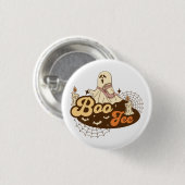 Boo-Jee spook Halloween grappig Ronde Button 3,2 Cm (Voorkant /achterkant)