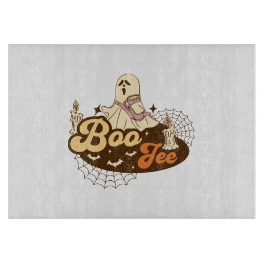 Boo-Jee spook Halloween grappig Snijplank (Voorkant)