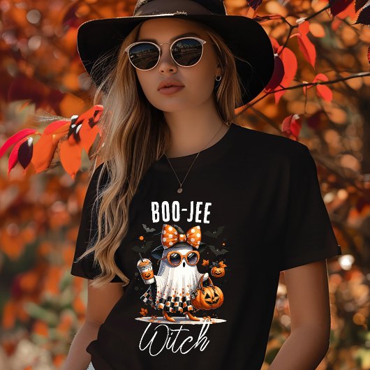 Boo-Jee Witch Halloween  Tri-Blend Shirt