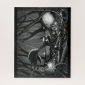 Boo Kat Chases a Fairy Jigzaag Puzzle Legpuzzel (Verticaal)