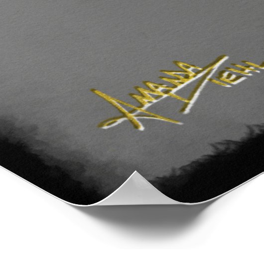 Boo Kat Eats Slippers Poster (Hoek)