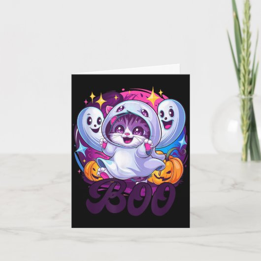 Boo kat geest kaart (Voorkant)