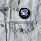 Boo kat geesten ronde button 5,7 cm (In situ)