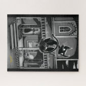 Boo Kat Goes Flying Jigzaag Puzzle Legpuzzel (Horizontaal)