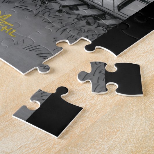 Boo Kat Goes Flying Jigzaag Puzzle Legpuzzel (Zijkant)