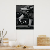 Boo Kat huurt onder het Poster Meubilair (Keuken)