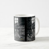 Boo Kat krijgt Fancy koffie-Mok Koffiemok (Voorkant rechts)