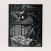 Boo Kat leest Dune Jigzaag Puzzle Legpuzzel (Verticaal)