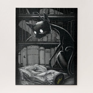 Boo Kat leest Dune Jigzaag Puzzle Legpuzzel