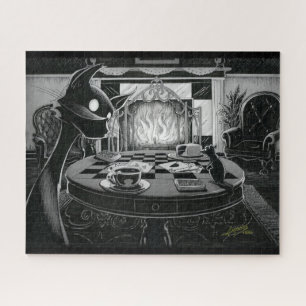 Boo Kat Plays Kaarten Jigzaag Puzzle Legpuzzel