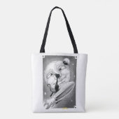 Boo Kat Rockets naar de maan Canvas tas (Achterkant)