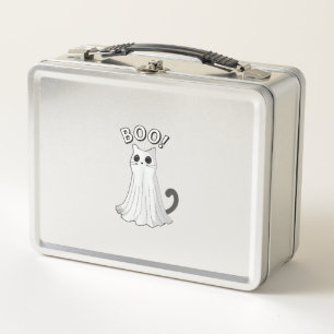 Boo Kat Schattige Ghost Cat Halloween Spooky Kitte