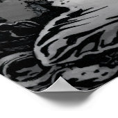 Boo Kat Stalks a Raven Poster (Hoek)