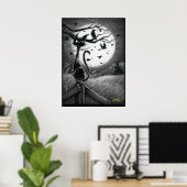 Boo Kat voelt een ominous Wind Poster (Thuiskantoor)