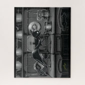 Boo Kat ziet wat er aan het koken is Legpuzzel (Verticaal)