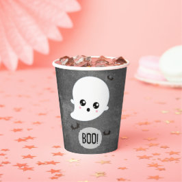 Boo Kawaii Ghost Halloween Papieren Bekers