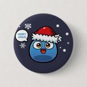 Boo-kerstproducten Ronde Button 5,7 Cm (Voorkant)
