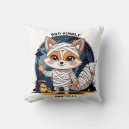 Boo kindly – Zorrito momia kawaii desde 1203 A.C. Kussen