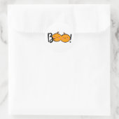 Boo Lachende Pompoen Halloween Stickers (Tas)