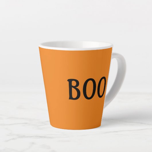 BOO Latte Mug  Latte Mok (Rechterhoek)