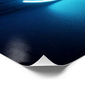 BOO Lazy Halloween Ghost Perfect Poster (Hoek)