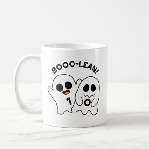 Boo-lean Funny Computer Ghost Boolean Pun Koffiemok