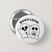 Boo-lean Funny Computer Ghost Boolean Pun Ronde Button 5,7 Cm (Voorkant /achterkant)