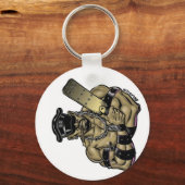 Boo Leather Papa Sleutelhanger! Sleutelhanger (Voorkant)