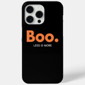 Boo Less is meer telefoonhoesje Case-Mate iPhone Case (Achterkant)