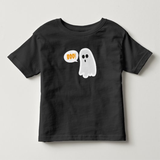 BOO! Leuke spook Halloween T-shirt (Voorkant)