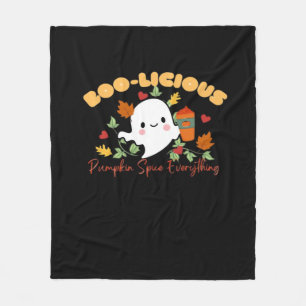 Boo-Licious Pumpkin Spice Alles Essentieel Fleece Deken