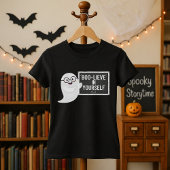 BOO-LIEVE in Jezelf Leraar Halloween Ghost T-shirt