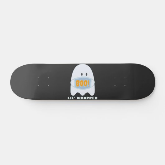 Boo Lil Wrapper Ghost Persoonlijk Skateboard (Horizontaal)