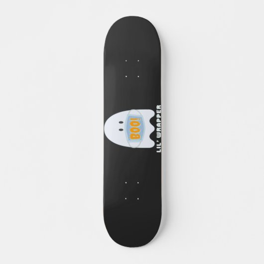 Boo Lil Wrapper Ghost Persoonlijk Skateboard (Voorkant)