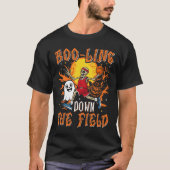 Boo - Ling The Field Sports Halloween T-shirt (Voorkant)
