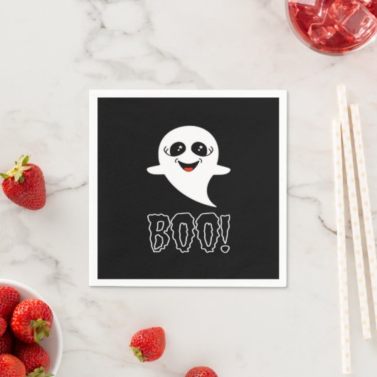 Boo Little Halloween Classic Design Servet (Insitu)