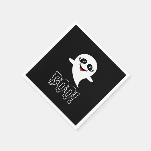 Boo Little Halloween Classic Design Servet (Hoek)