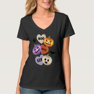 Boo Magische Pompoen Seizoen Schattig Herfst Hallo T-shirt