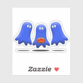 Boo Man Ghost Group Sticker