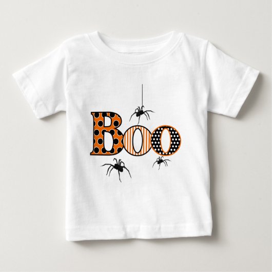 BOO met Spiders Halloween (Voorkant)