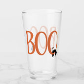 Boo met Zwarte Kat Glas (Voorkant)