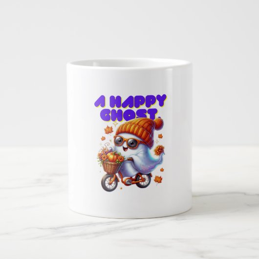 Boo Milk Tea Ghost Specialty Mok (Voorkant)